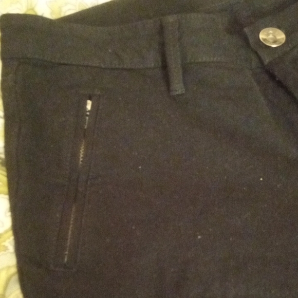 Banana Republic Women's Black Dress Pants with Ankle Zipper Accents Pre-owned - Picture 8 of 16